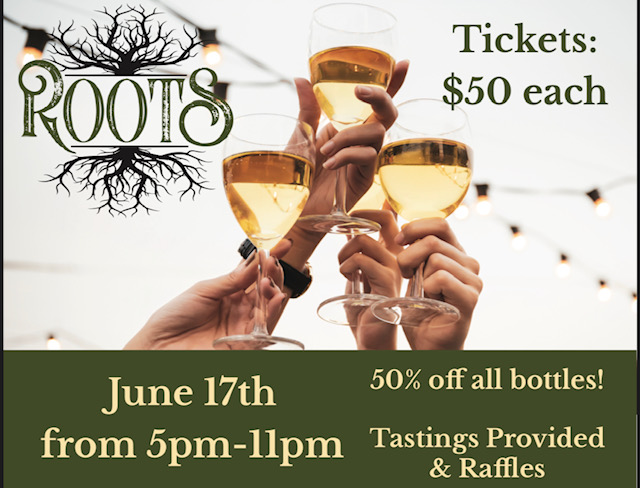 Featured image for “Roots Wine Festival June 17th”